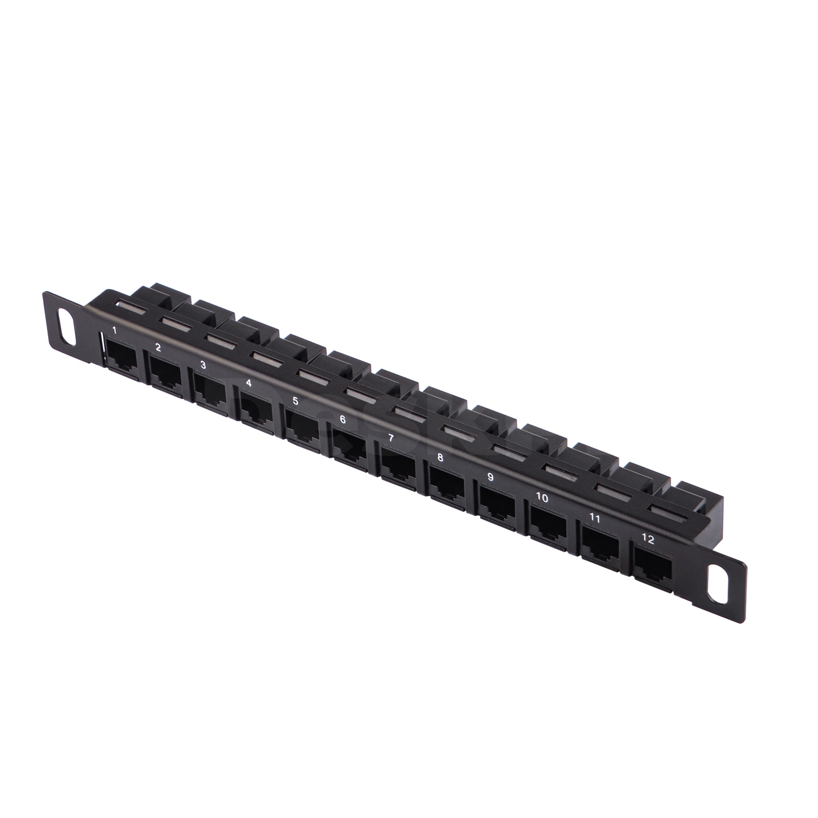 Deskpi Super6C - DeskPi Rackmate Zubehör 12-Port-Patchpanel, 10 Zoll